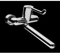 HANSA HANSAMEDIPRO protec Mitigeur de lavabo, saillie 311 mm, chromé, levier de sécurité, 02582202, 02582202