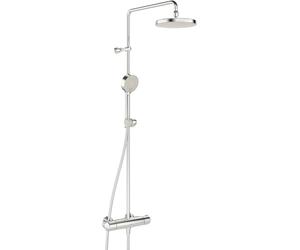 HANSA HANSAmicra Système de douche, douche de tête 200mm, ronde, 3 jets, saillie 445-470mm, 44350130, 44350130, Colorazione: cromo
