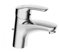 Hansa HANSAMIX Miscelatore monocomando per lavabo, variante a risparmio energetico, con scarico a scomparsa Sporgenza 141 mm Collegamento tramite tubi di rame - 0109218300006