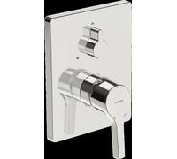 HANSA HANSAPALENO Mitigeur de bain et de douche, encastré, chromé, 80509001, 80509001