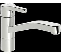 HANSA HANSAPALENO robinet de cuisine, montage au sol, saillie 215 mm, basse pression, chromé, 56532203, 56481103, 56481103