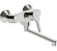 HANSA HANSAPALENO robinet de cuisine, montage au sol, saillie 284 mm, chromé, 56512103, 56512103