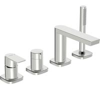 HANSA HANSASTELA Set de montage final pour baignoire/douche, 4 trous, chrome, 57302173, 57302173