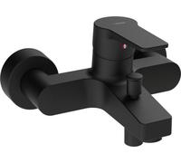 HANSA HANSATWIST Mitigeur de bain et douche, avec dispositif de sécurité, saillie : 162 mm, 0974218333, 0974218333, Colorazione: Nero opaco