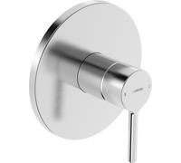HANSA HANSAVANTIS Set de finition pour batterie de douche, levier à goupille, pour un consommateur, 8261906780, 8261906780, Colorazione: Acciaio spazzolato