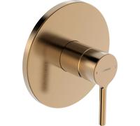 HANSA HANSAVANTIS Set de finition pour batterie de douche, levier à goupille, pour un consommateur, 8261906781, 8261906781, Colorazione: bronzo spazzolato