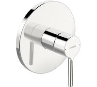 HANSA HANSAVANTIS Set de finition pour batterie de douche, levier à goupille, pour un consommateur, 82619067, 82619067, Colorazione: cromo