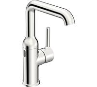 HANSA HANSAVANTIS Style Mitigeur de lavabo, Bluetooth, 3V, hybride, sans vidage, saillie 147mm, 54602209, 54602209, Colorazione: cromo