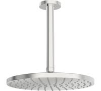 HANSA HANSAVIVA Douche de tête, ronde, diamètre 250mm, 1 jet, montage au plafond, 44270200, 44270200, Colorazione: cromo