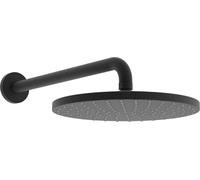 HANSA HANSAVIVA Douche de tête, ronde, diamètre 250mm, 1 jet, saillie 348mm, 4426020033, 4426020033, Colorazione: nero opaco