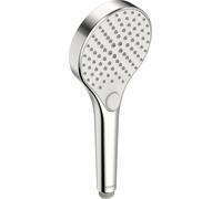 Hansa HANSAVIVA doccetta, Eco, rotonda, diametro 110 mm, 3 getti, cromo, 44350300