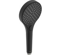 HANSA HANSAVIVA Handbrausen, ronde, diamètre 110mm, 3 jets, 4433030033, 4433030033, Colorazione: nero opaco