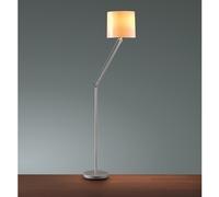 Hansa Lampada Da Terra Fluo Soft Flex In Alluminio Argento E27