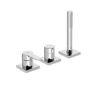 Hansa Ligna rubinetto bordo vasca, miscelatore monocomando, 06439493, Ligna cromo [Rubinetteria Bagno > Rubinetteria Vasca]