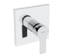 Hansa Ligna rubinetto doccia da incasso con miscelatore, 83879513, Ligna cromo [Rubinetteria Bagno > Rubinetteria Doccia]