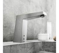 Rubinetto Hansa Hansaloft per lavabo, touchless, Bluetooth, tensione di esercizio: 9/12V, sensore PSD, sporgenza: 143 mm, 57482209 - 57482209