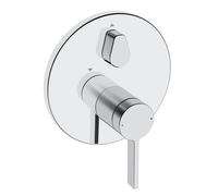 Miscelatore Vasca Doccia Da Incasso Hansa LOFT Rotondo, con dispositivo di sicurezza Cromo