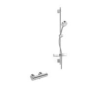 Hansa Micra rubinetto doccia esterno con termostatico, 48150171, Micra cromo [Rubinetteria Bagno > Rubinetteria Doccia]