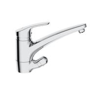 Hansa Mix rubinetto da cucina, bassa pressione, orientabile, con ingresso per elettrodomestici, 01211183, Mix cromo [Rubinetteria da Cucina > Rubinetti da Cucina]