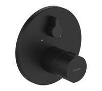 Hansa Mix rubinetto vasca da incasso con termostatico, 8862904533, Mix; Disc; Vantis; Vantis Style; Primo; Fit; Pinto; Polo; Twist nero opaco [Rubinetteria Bagno > Rubinetteria Vasca]