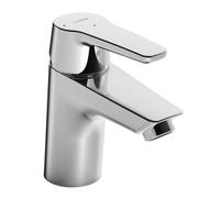 Miscelatore A Foro Singolo Hansa POLO cavo di trazione e raccordo di scarico 136x103mm Cromo