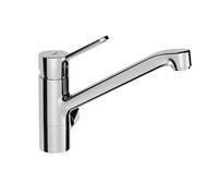 Hansa Primo rubinetto da cucina, orientabile, con ingresso per elettrodomestici, 49502203, Primo cromo [Rubinetteria da Cucina > Rubinetti da Cucina]