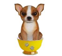 Hansa Realistic Dog Tazza da tè Morbido Peluche Peluche 15 cm dai 3 anni in su