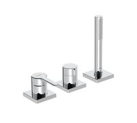 Hansa Ronda rubinetto bordo vasca, miscelatore monocomando, 03419483, Ronda cromo [Rubinetteria Bagno > Rubinetteria Vasca]