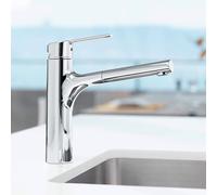Hansa Hansaronda Miscelatore monocomando lavello Hansaronda Sink, 0334, cromato