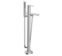 Hansa Ronda rubinetto vasca a pavimento, miscelatore monocomando, 03422073, Ronda cromo [Rubinetteria Bagno > Rubinetteria Vasca]