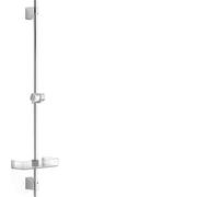 Hansa Set di aste da parete/doccia Basicjet (senza doccetta) | + asta da parete, kit di montaggio, cursore, portasapone, asta 920 mm, supporto doccia: regolabile, cono per tubo doccia