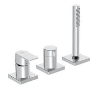 Hansa Stela rubinetto bordo vasca, miscelatore monocomando, 57319473, Stela cromo [Rubinetteria Bagno > Rubinetteria Vasca]