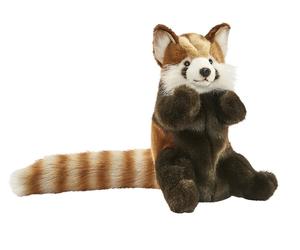 Hansa Toy 4027 Rosso Panda 20 CM Marionetta Pupazzo Animale Peluche