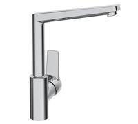 Hansa Twist rubinetto da cucina, orientabile, 09221103, Twist cromo [Rubinetti da Cucina]