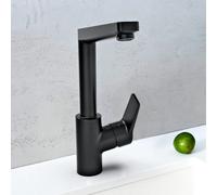 Hansa Twist rubinetto da cucina, orientabile, 0920220333, Twist nero opaco [Rubinetteria da Cucina > Rubinetti da Cucina]