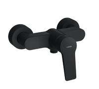Miscelatore Doccia A Parete Hansa TWIST Nero Opaco