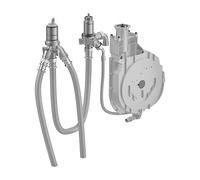 Hansa Universal corpo di installazione bordo vasca 3 fori per bocca di erogazione vasca distante, 53030300, Universal [Rubinetteria Bagno > Accessori di Montaggio per Rubinetteria Bagno]