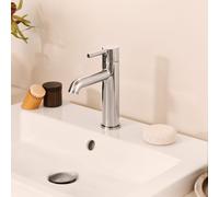 Hansa Vantis Style rubinetto lavabo, 5437220780, Vantis Style acciaio inox spazzolato [Rubinetteria Bagno > Rubinetteria Lavabo]