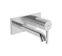 Hansa Vantis Style rubinetto lavabo a parete, 5480210780, Vantis Style acciaio inox spazzolato [Rubinetteria Bagno > Rubinetteria Lavabo]