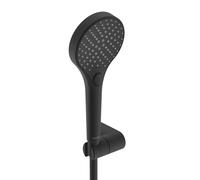 Hansa Viva set doccia, 3 tipi di getto, 4417022033, Viva nero opaco [Rubinetteria Bagno > Set Doccia]