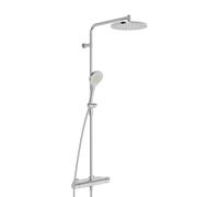Hansa Viva sistema doccia, termostatico, 6515920180, Viva acciaio inox spazzolato [Rubinetteria Bagno > Colonne Doccia]
