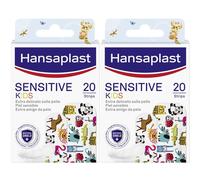 Hansaplast Cerotti Kids, Cerotti bambini ipoallergenici e delicati, 20