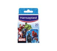 Hansaplast Cerotti Marvel, Cerotti bambini impermeabili e delicati, 20 pezzi in 2 formati