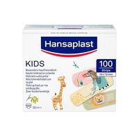 Hansaplast Cerotti per Bambini, 100 Pezzi | Cerotti Protettivi Resistenti, Proteggono da Sporco, Batteri e Acqua, Traspiranti, Facili da Rimuovere, Disegni Divertenti