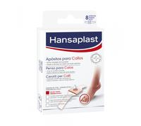 Hansaplast Cerotti per Calli, Cerotti calli piedi trasparenti con acido salicilico, 8 pezzi
