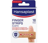 Hansaplast Cerotti per dita Elastic Finger Strips elastici, extra flessibili e lunghi 16 pz