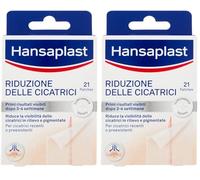 Hansaplast Cerotti Riduzione delle Cicatrici, Hansaplast cerotti cicatrici trasparenti e discreti, Adatti a cicatrici recenti o preesistenti, 1 confezione da 42 pezzi