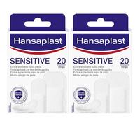 Hansaplast Cerotti Sensitive, Cerotti delicati per pelli sensibili, 20