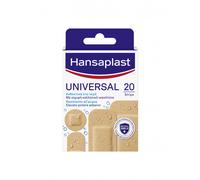 Hansaplast Universal - Cerotto Resistente all'Acqua, 20 cerotti 4 formati
