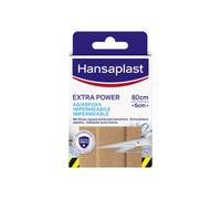 Hansaplast Cerotti Extra Power, Cerotto striscia con elevato potere adesivo, 8 pezzi da 80 x 6 cm